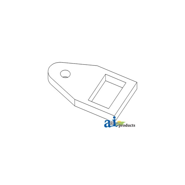 Drawbar Roller End Plate 5" x3" x1"